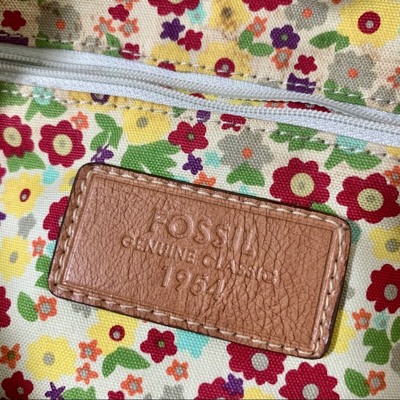 Fossil Multicolor Stitched Straw Frame Handbag - Picture 12 of 12